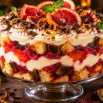 Blood Orange & Coffee Trifle