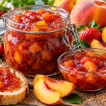 Strawberry, Peach & Nutmeg Jam